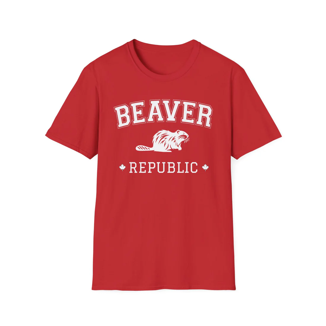 Beaver Republic Red T-Shirt
